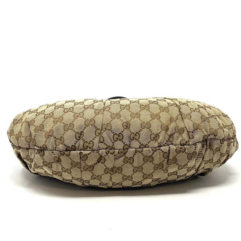 Authentic Gucci Canvas Shoulder Bag - Picture 7 of 14